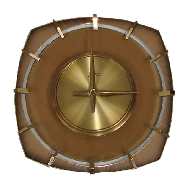 German Electro Clock from Karl Diekl, 1960s For Sale