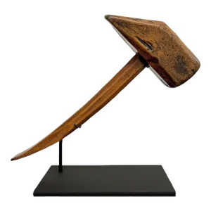19th Century French Shoe Cobbler's Mallet on Custom Mount