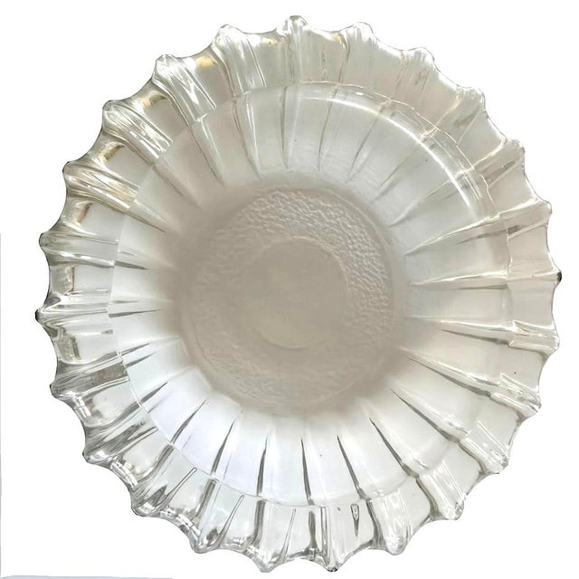 Vintage Fostoria Glass Starburst Catchall/Ashtray For Sale - Image 10 of 13