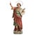 Plaster Hand Painted Traditional Figure of a Saint, 1940s For Sale - Image 15 of 15