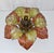 Handmade Florentine Autumn Leaf Ceiling Lamp, 1970s For Sale - Image 6 of 11