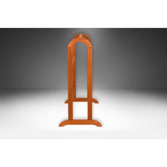 Wood 1970s MidCentury FBJ Mobler Danish Denmark Teak Blanket Stand Rack For Sale - Image 7 of 12