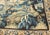 17th Century Antique Tapestry With Woodland Scene and Floral Border in Blue Tone For Sale - Image 9 of 11