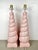 Pink Vintage Plaster Shell Lamps- A Pair For Sale - Image 8 of 9