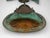 Neoclassical Italian Verdigris Copper Dolphin Lavabo With Shell Basin C. 1900 For Sale - Image 3 of 11