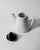 Vintage Postmodern Triangular Black and White Ceramic Coffee or Tea Pot, 1980s For Sale - Image 5 of 11