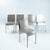 Silver Postmodern Sculptural Dining Chairs in Aluminium and Steel Belgium 1980s/90s, Set of 5 For Sale - Image 8 of 18