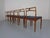 Model 94 Teak & Kvadrat Hallingdal Dining Chairs by Johannes Andersen for Christian Linneberg, Denmark, 1960s, Set of 6 For Sale - Image 12 of 18
