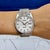 Silver Rolex Datejust 36mm 16234 White Jubilee Computer Dial 18k White Gold Steel Watch For Sale - Image 8 of 8