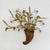 Metal Mid-Century Crystal Flower Bouquet Wall Sconce in the style of Banci, 1970s For Sale - Image 7 of 18