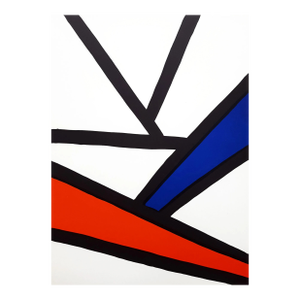 Calder Original Lithograph Dm51173 Derriere Le Miroir 1968