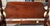 Late 20th Century Lexington Queen Size Mahogany Rice Carved Poster Bed Frame For Sale - Image 5 of 18