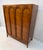 Mid-Century Modern Mid-Century Sculptural Arched Walnut and Burlwood Highboy Dresser by Thomasville For Sale - Image 3 of 17