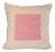 Contemporary Casa Cubista Pink Square Pillow For Sale
