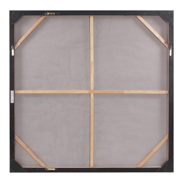 The layering of various shapes cut out of paper was the basic start for the work entitled Color Split. Once the basic...