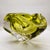 Very Big Astray or Catch-all in Murano Glass. Stunning Yellow-Green Submerged color. Rare item fot it's size, Great Scenic...