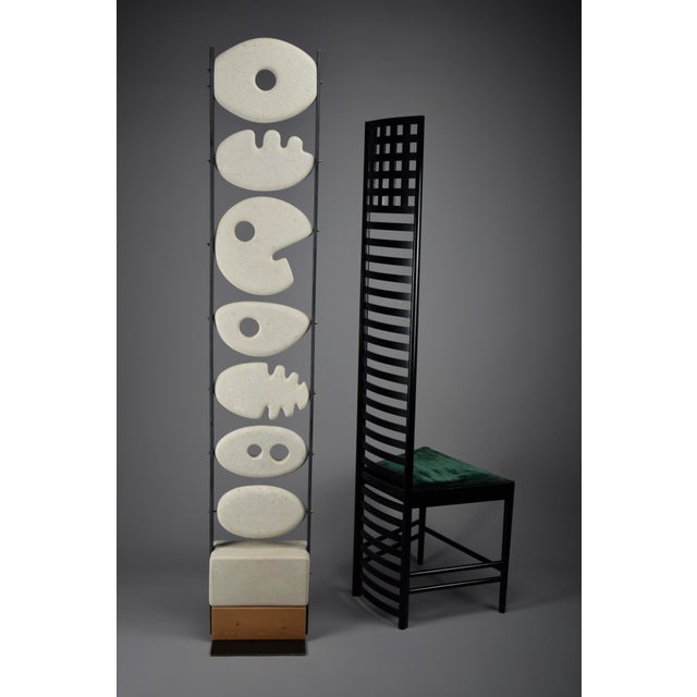 Totem 06 Abstract Stone Sculpture by Alberto Cabiddu, Italy, 2000 For Sale - Image 11 of 11