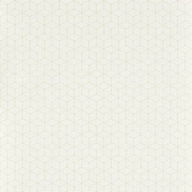 Harlequin Vault Wallpaper in Dove - a Sample For Sale