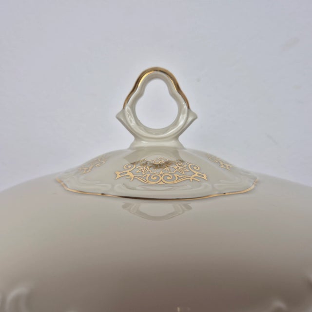Mid-Century Modern Porcelain Soup Tureen from Bareuther, Germany, 1960s For Sale - Image 3 of 12