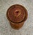 Ceramic Mid Century Modern Lidded Jar Pot Round Clay Brown Studio Pottery Stoneware MCM For Sale - Image 7 of 12