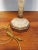 Vintage Stone and Brass Table Lamp by Fine Art Lamps, Hialeah, USA For Sale - Image 10 of 11
