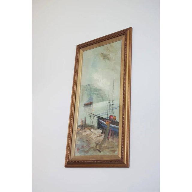 Paintings, Oil on Canvas, Moretti, 1970, Set of 3 For Sale - Image 6 of 18