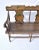 Brown Mid-19th Century American Folk Art Hand Painted Bench, Poplar & Pine For Sale - Image 8 of 12