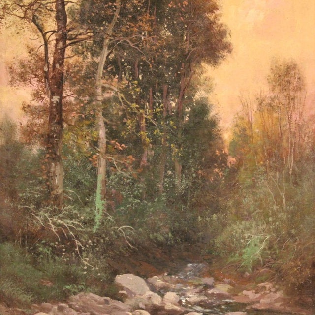 Marko, Impressionist Landscape, 1890, Oil on Canvas For Sale - Image 12 of 16