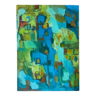 1980s Abstract Expressionist Landscape #4 by Hannah Dalbey - For Sale