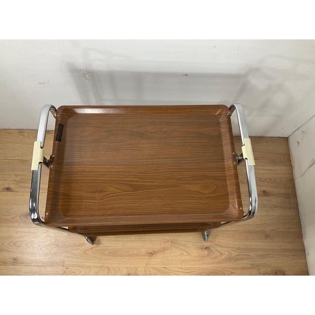 Mid-Century Modern Serving Trolly, 1960s For Sale - Image 9 of 15