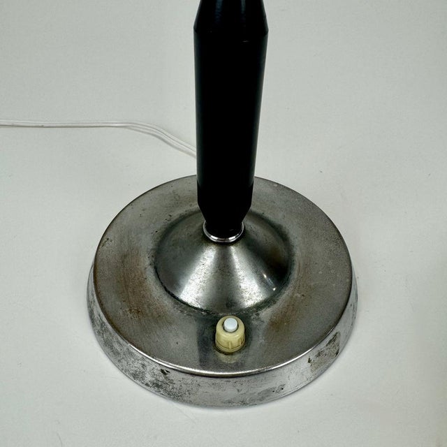 Metal Vintage Italian Ministero Desk Lamp, 1940s For Sale - Image 7 of 9