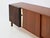 Wood Sideboard with Asymmetrical Details and Sliding Doors from La Permanente Mobili Cantù, Italy, 1950s For Sale - Image 7 of 10