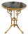 19th Century Louis XVI Bronze and Black Marble Table For Sale