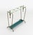 Mid-Century Modern Mid-Century Umbrella Stand in Brass and Glass attributed to Fontana Arte, Italy, 1950s For Sale - Image 3 of 17