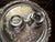 Vintage Silver Plate Bowls by Oneida Silversmiths and WeberWilcox IS - Pair For Sale - Image 11 of 13