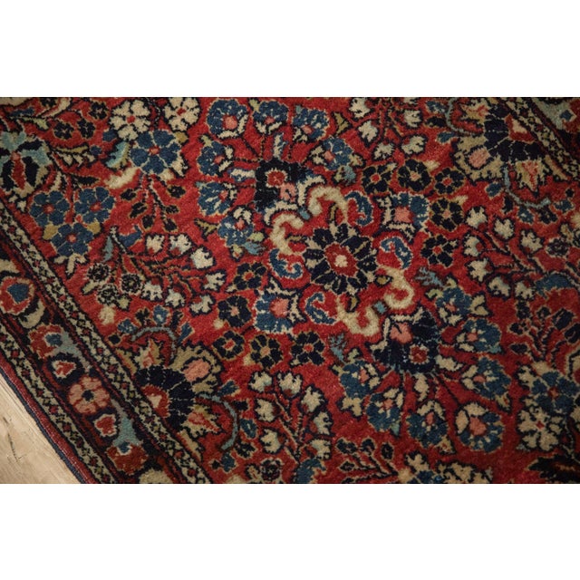 Vintage Fine German Sarouk Rug Runner - 2' x 4'1" For Sale In New York - Image 6 of 9