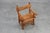 Rustic Carved Oak Iberian Side Chair, Spain, 1900 For Sale - Image 13 of 15