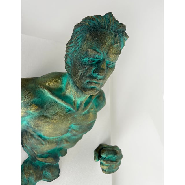 Michael Perez Figurative Dimensional Wall Sculpture in Resin on Canvas, 2025 For Sale In Miami - Image 6 of 10