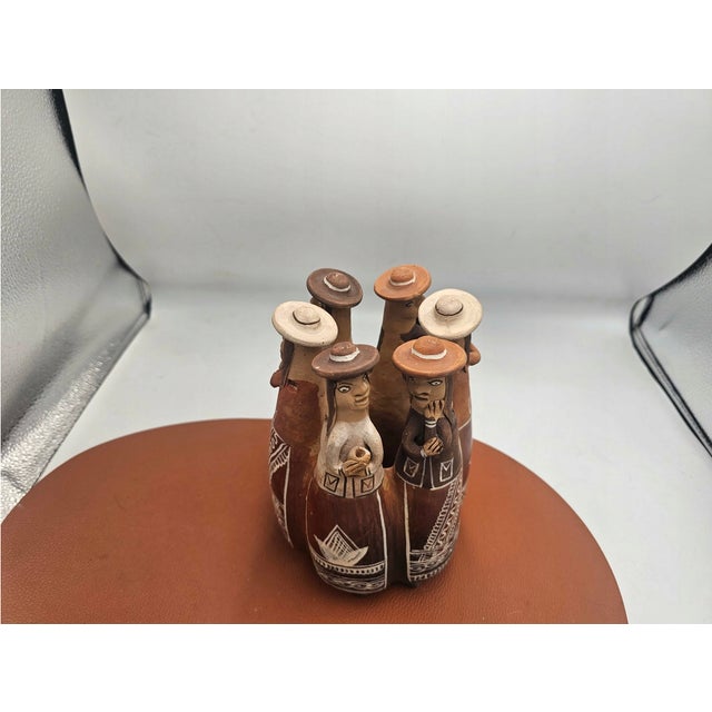 Womens Clay Whistle Ocarina, Peru, 1960s-1980s For Sale - Image 3 of 6