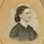 Realism Antique 19th Century Gouache Realist Portrait of Clara Barton/American Red Cross For Sale - Image 3 of 6