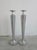 Large Cast Aluminum Candlestick Holders, 1980s, Set of 2 For Sale - Image 3 of 7