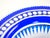 Mid 20th Century Mid-Century Modern Val Saint Lambert Cobalt Blue Diamond-Cut Crystal Centerpiece For Sale - Image 5 of 12