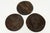 Cherry Blossom Carved Wood Decorative Plates Chargers Trivets Set of 3 For Sale - Image 4 of 6