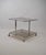 Italian Chrome and Smoked Glass Coffee Table on Casters, 1970s For Sale - Image 10 of 18