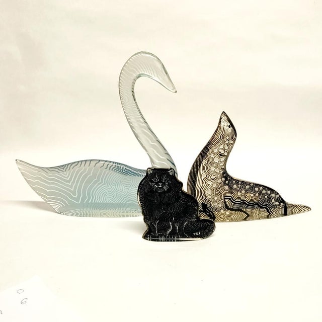 Large Swan Sculpture by Abraham Palatnik, 1960s For Sale - Image 11 of 13