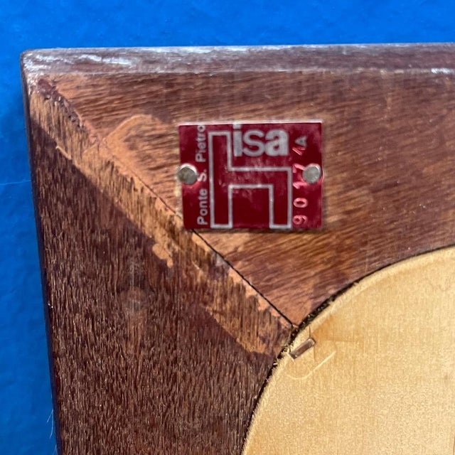 Italian Mirror by Isa Bergamo, 1960s For Sale - Image 6 of 7