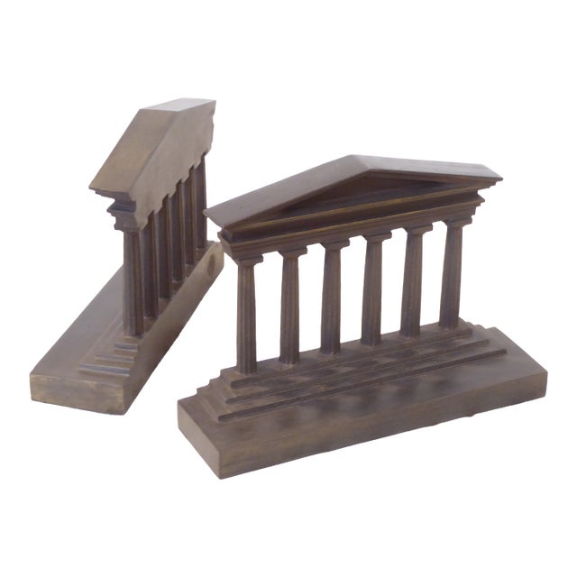 Antique Bradley & Hubbard Bookends - A Pair For Sale