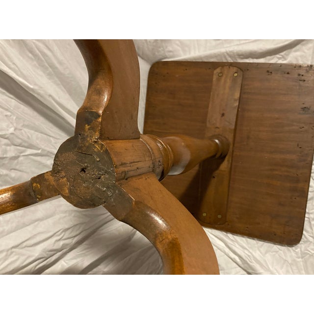Wood American Federal Birch Candlestand, Circa 1800 For Sale - Image 7 of 12