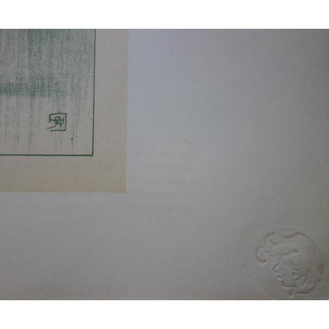 Modern Armand Rassenfosse, The Dance, Original Lithograph For Sale - Image 3 of 6