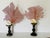 1960s Pair of Sea Fans With Shell on Wood Stands For Sale - Image 4 of 4